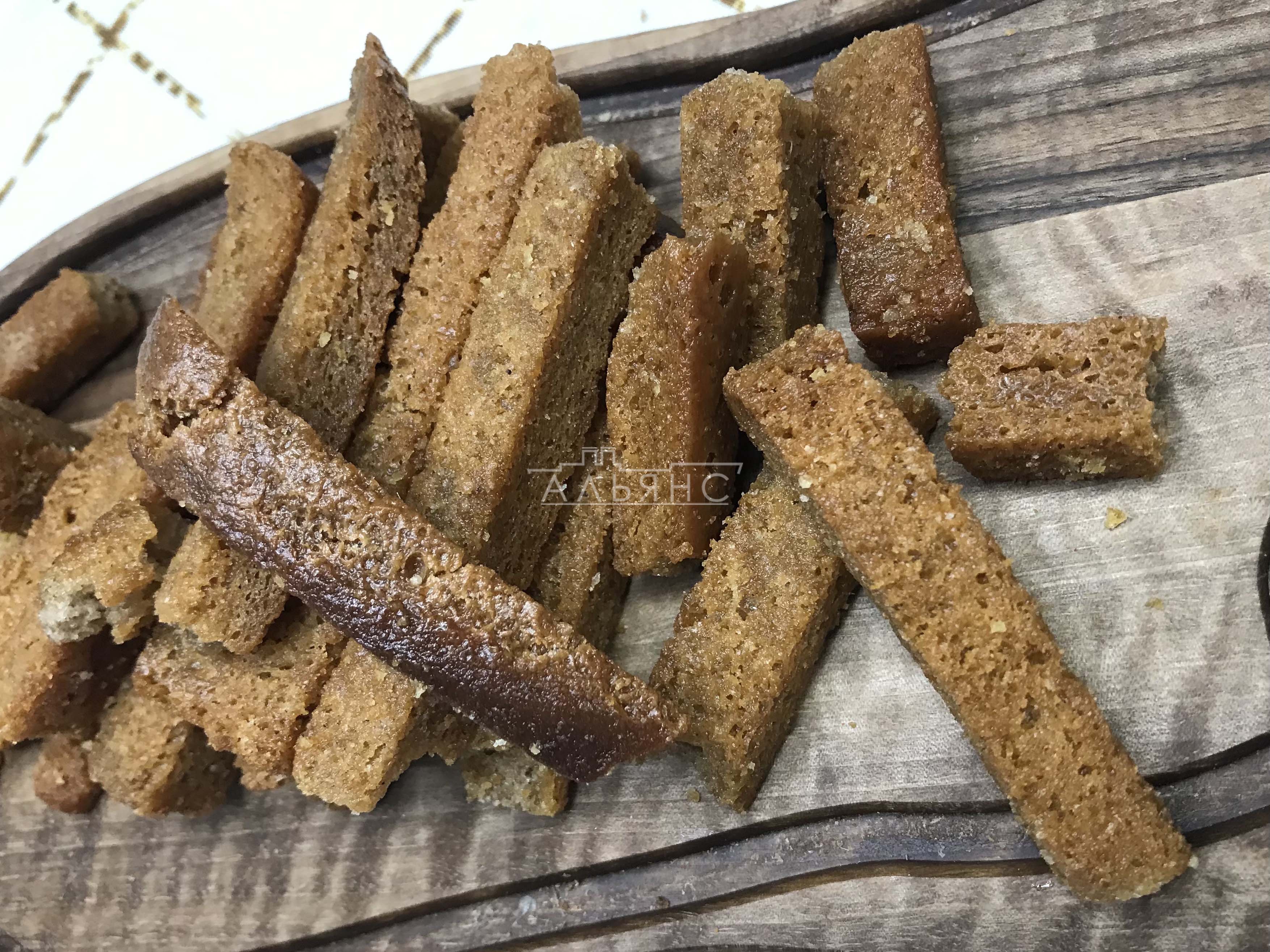 Деревенские гренки с чесноком в Котельниках