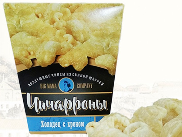 Чичарроны со вкусом холодца и хрена в Котельниках