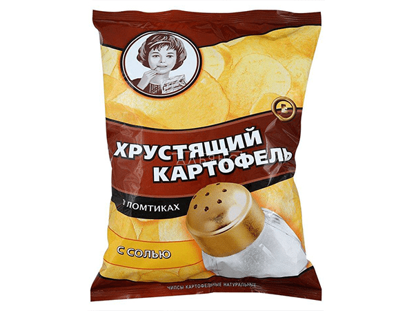 Картофельные чипсы "Девочка" 160 гр. в Котельниках