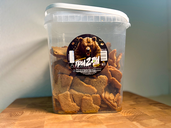 Ведро Ржаные гренки с чесноком в Котельниках