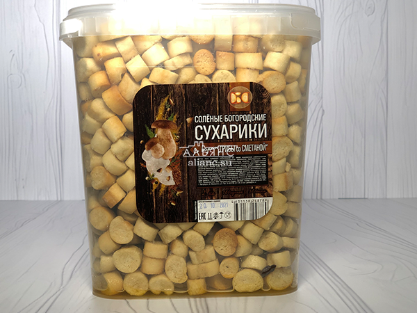 Сухарики с грибами и сметаной в Котельниках