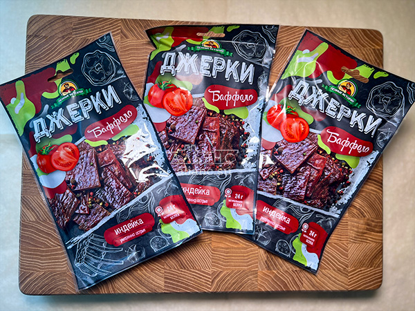 Джерки из индейки "Баффало" 45 гр. в Котельниках