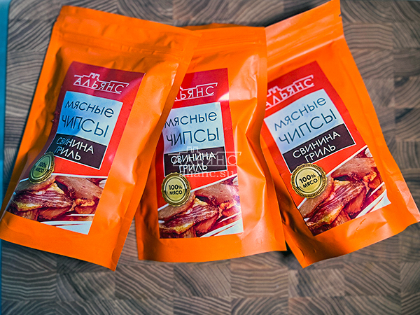 Мясо (АЛЬЯНС) вяленое свинина "Гриль" 50 гр. в Котельниках