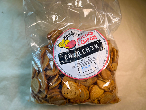 Снапсы ПШЕНИЧНЫЕ "Лосось с сыром" в Котельниках