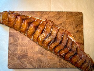 Сарган (рыба игла) холодного копчения: Юкола Толстолобика х/к