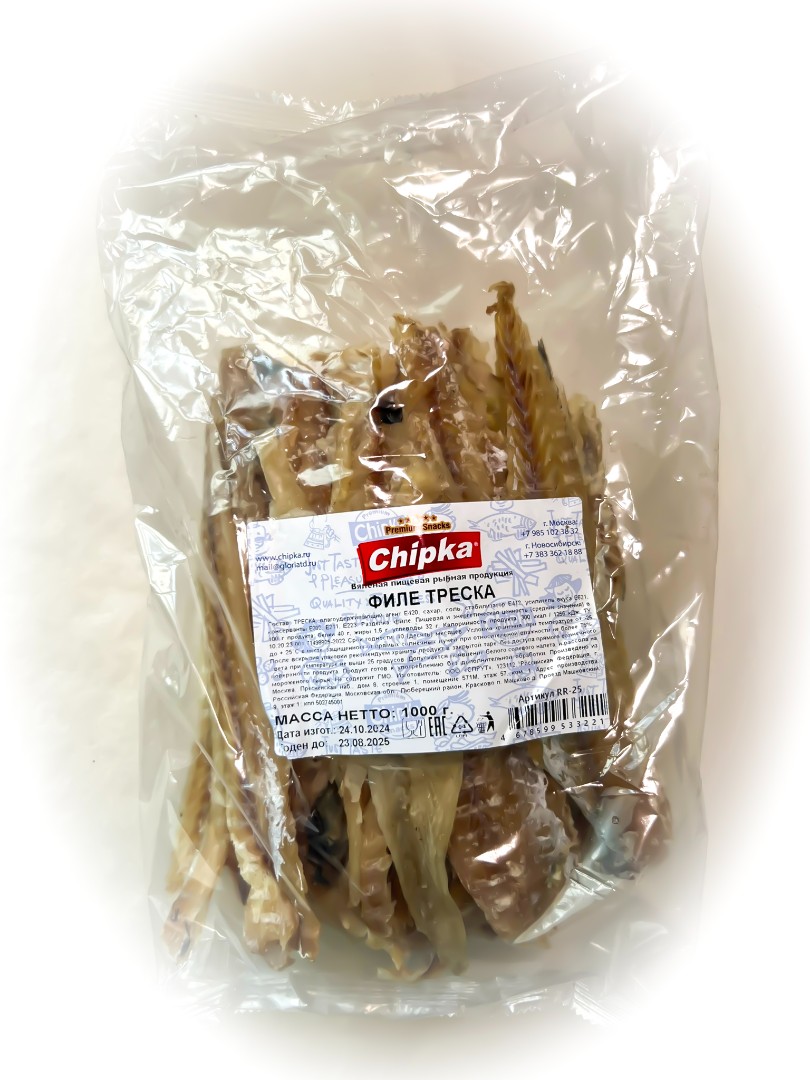 Треска филе (Chipka) 1кг в Котельниках