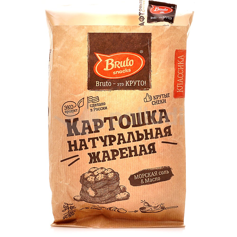 Картофель «Бруто» с солью 70 гр. в Котельниках